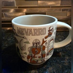 Disney Nevarro 14oz Mug Starbucks Star Wars Collection Been There Series